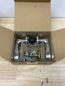 Kwikset 720SEL-15 Sedona Passage Door Lever Set with Round Rose - Satin Nickel