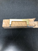 Baldwin 4412044BIN Bevel 4 Inch Center to Center Handle Cabinet Pull from the Estate Collection - Lifetime Satin Brass