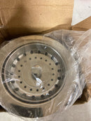 Whitehaus NRNW35B-SS 3-1/2-Inch Basket Strainer with Lift Stopper, Stainless Steel