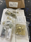 Baldwin PTCSD044 Contemporary Square Interior One-Sided Deadbolt - Lifetime Satin Brass