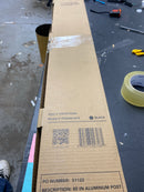 Lutec 9706501012 80 in. Black Outdoor Post