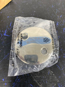 Kingston Brass DLL206 Made to Match Lift and Lock Bathtub Drain, 2-9/16"~ 2-1/8" (L) x 2-7/8" (W), Polished Nickel