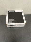 Delta DT021202-PN Straight Supply Stop Valve with Cross Handle - Less Supply Line - Brilliance Polished Nickel