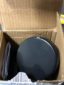 Kwikset Pismo Square Matte Black Half-Dummy Door Knob-788PSK SQT 514
