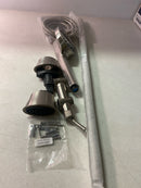 Delta 51386-SS-PR Universal Showering Components 1.75 GPM 3-Setting Handshower with Slide Bar - Lumicoat Stainless