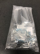 Franklin Brass P43970K-FB-CP Modern Arch 1 to 2 Inch Adjustable Center to Center Rectangular Cabinet Pull - Pack of 5 - Matte Black