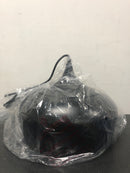 Elegant Lighting LDPD2003 Nora 12" Wide Pendant with an Aluminum Shade - Black