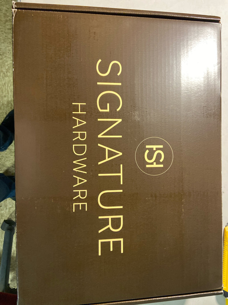 Signature Hardware SHLE8020GBG Lexia Pressure Balance Shower Only Package Trim - Less Rough-In Valve - Brushed Gold