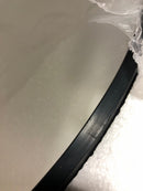Unbranded W2203P182012JY Black 24 in W x 24 in. H Metal Round Bathroom Mirror