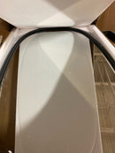 Elegant Lighting Metal Frame Oval Mirror 20x36 Inch in Black