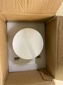 Hinkley Silo Small Down Light Outdoor Wall Sconce, Satin White Finish
