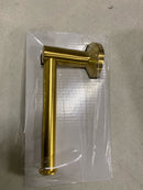 Glacier bay 20202-204409 Dorind Wall-Mount Toilet Paper Holder Single Post in Brushed Gold