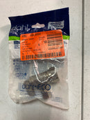 Dahl 6115231BAGHDUSA 3/8 in. FIP x 3/8 in. O.D. Comp, Supply Stop, Angle, Plated, Lead-Free