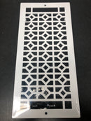 Signature Hardware 445807 Appert Steel Wall Register - 6" x 14" - White