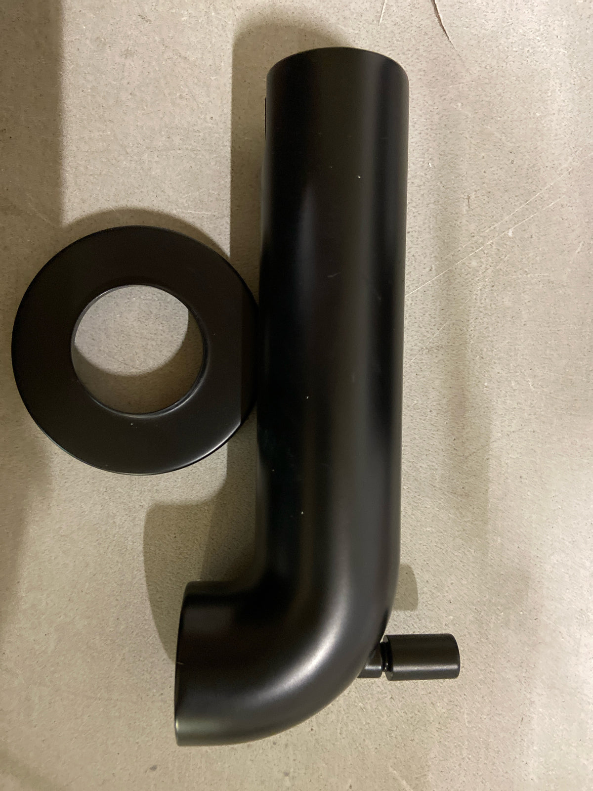 Signature Hardware SHTS74MB FundamentALL 7-1/16" Non-Diverter Tub Spout - Matte Black