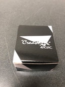 Alno C214-CLR/PB Crystal Series 1.25" Luxury Solid Brass Cabinet Knob with Swarovski Crystal Center - Polished Brass