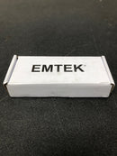 Emtek 91014US19 4" x 4" Square Corner Plain Bearing Mortise Hinge - Pair - Flat Black