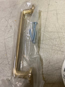 Signature Hardware 441723 Strasbourg 3-3/4 Inch Center to Center Bar Cabinet Pull - Satin Brass