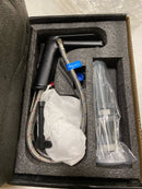 Anzzi L-AZ900MB-BN Single-Handle Single-Hole Bathroom Faucet with Pop-Up Drain in Matte Black and Brushed Nickel