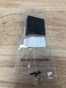 Berenson 1055-40VB-P Bravo 1-3/4 Inch Wide 1-1/4" Center to Center Finger Tab Cabinet Edge Pull from the Uptown Appeal Series - Verona Bronze