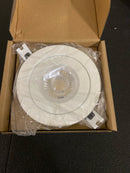 DALS Lighting FGM4-CC-V-WH Pivot 4" Integrated LED Adjustable Canless Recessed Light - White