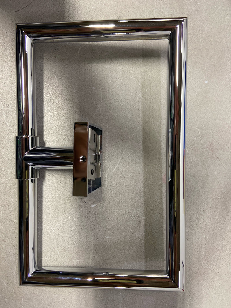 ICO Bath V62323 Volkano Crater Wall Mounted Towel Ring - Chrome