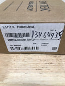 Emtek S100HLSS Helios Style Stainless Steel Passage Door Leverset from the Stainless Steel Modern Collection - Brushed Stainless Steel