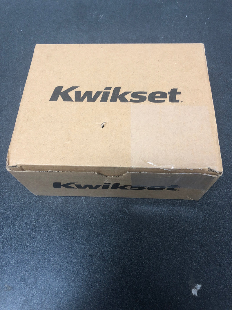 Kwikset 720SALSQT-11P Singapore Passage Door Lever Set with Square Rose - Venetian Bronze