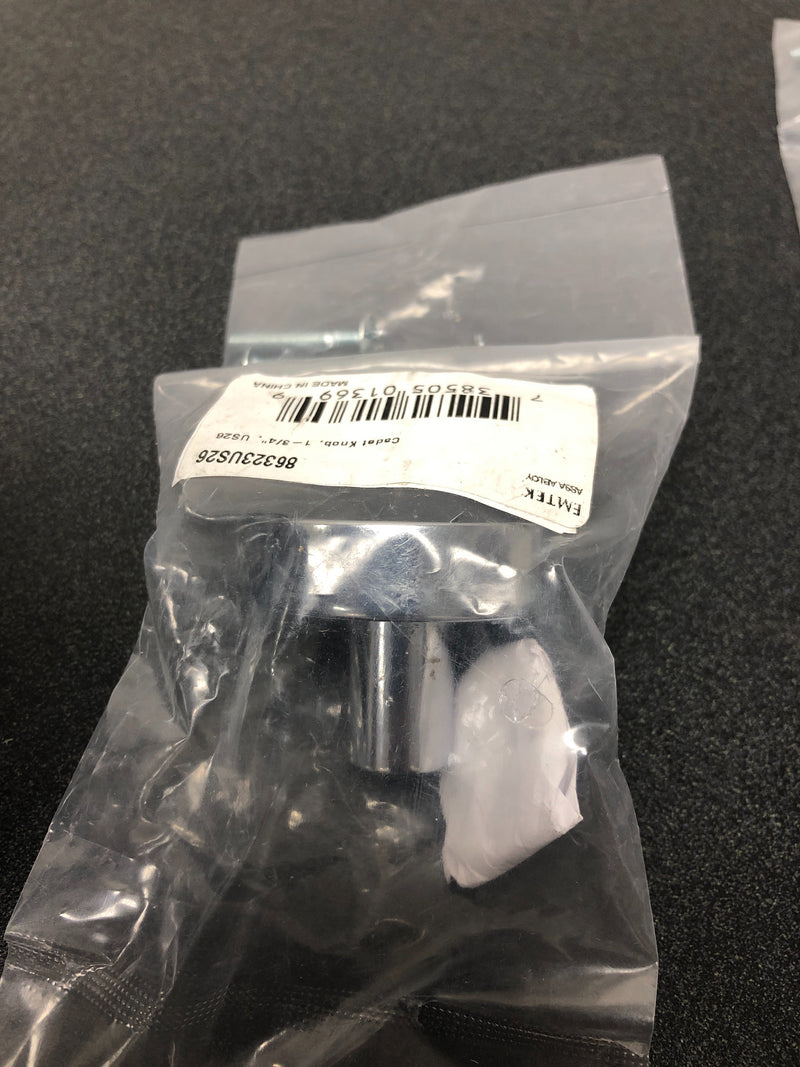 Emtek 86323US26 Contemporary 1-3/4 Inch Mushroom Cabinet Knob - Polished Chrome