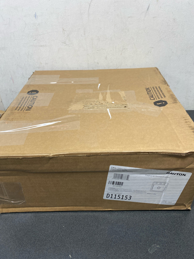 Elkay Dayton Stainless Steel 15" x 15" x 5-3/16", Single Bowl Drop-in Bar Sink