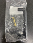 Alno a517 style cents 3-3/4" center to center modern cabinet handle pull - black