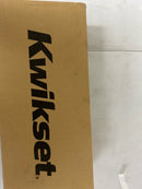 Kwikset 818SCELIP-11PS.STRKP San Clemente Single Cylinder Keyed Entry Handleset with SmartKey, Exterior Only - Venetian Bronze