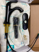 Miseno MNO301LFB Bella 1.2 GPM Single Hole Bathroom Faucet with Pop-Up Drain Assembly - Flat Black