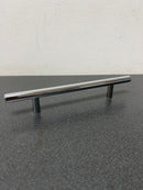 Elements 176PC Naples Short 5-1/16" (128 MM) Center to Center Solid Steel Bar Style Cabinet Handle / Drawer Pull - 6-7/8" Long - Polished Chrome