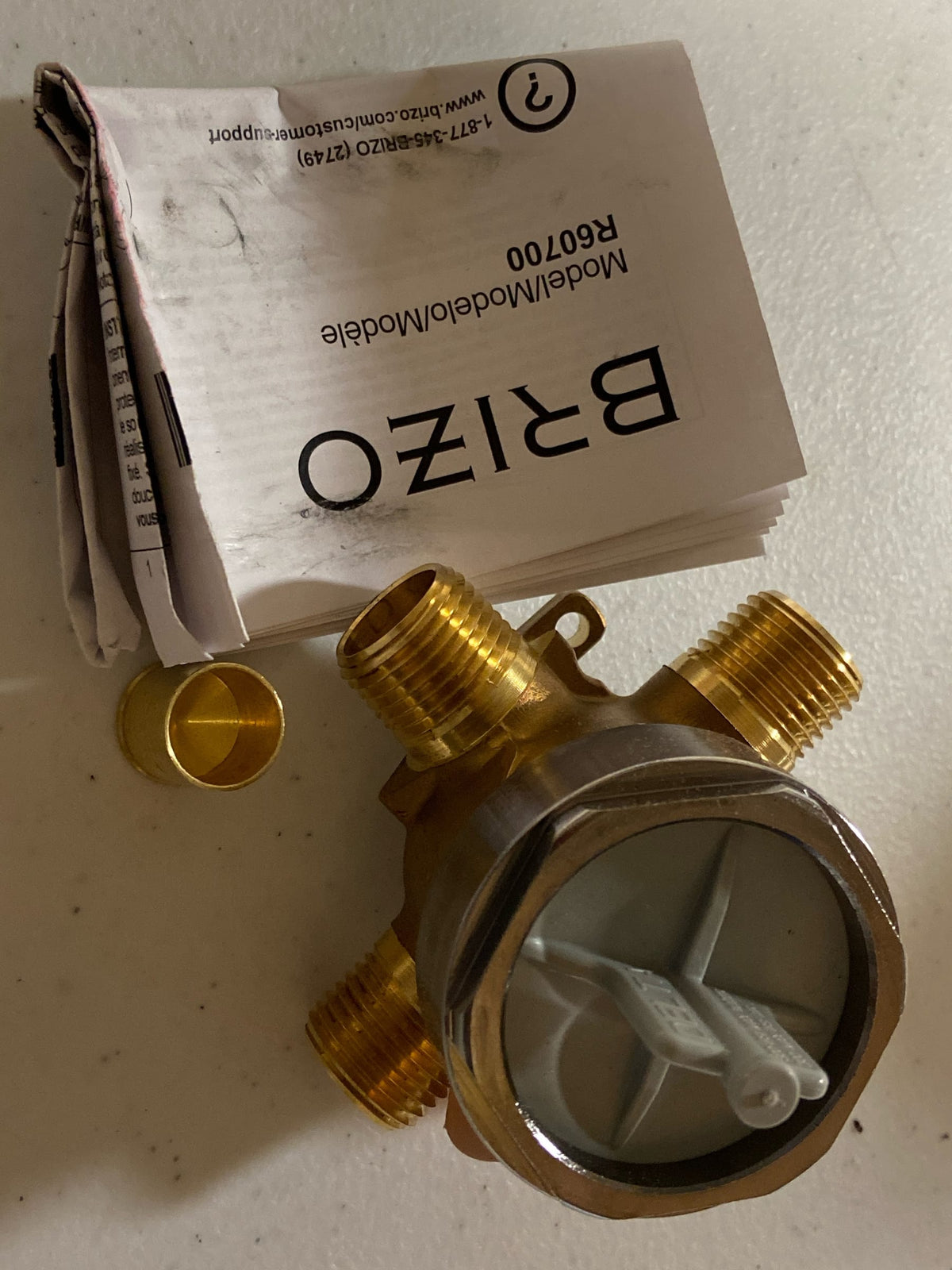 Brizo Universal Diverter Rough-In Valve - For Use with All Brizo 3 or 6 Function Diverter Trims