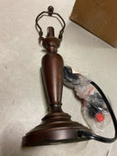 Meyda Tiffany 23029 Simple Spun Lamp Base Fixture, 10" Height