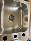 PROFLO PFSR171963A 17" Drop In Single Basin Stainless Steel Kitchen Sink - Stainless Steel