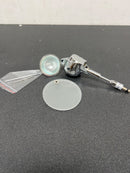 Jesco Lighting QAS109X3-CH Abigail 1 Light Low Voltage Track Head with 3" Stem - Chrome