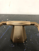 Amerock BH36042CZ St. Vincent 6-11/16" Wall Mounted Towel Ring - Champagne Bronze