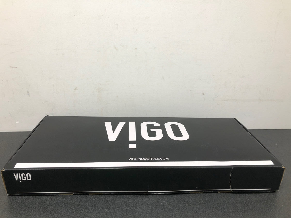 Vigo VG02001MG Edison 1.8 GPM Single Hole Pre-Rinse Pull-Down Kitchen Faucet with SmartHandle Technology - Matte Gold