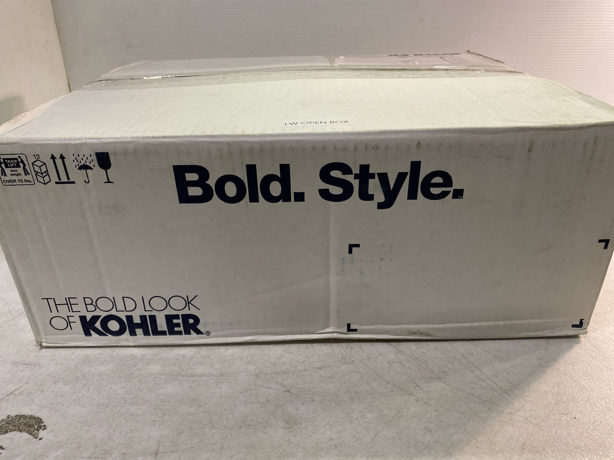 Kohler K-2881-0 Verticyl 17" Undermount Bathroom Sink with Overflow - White
