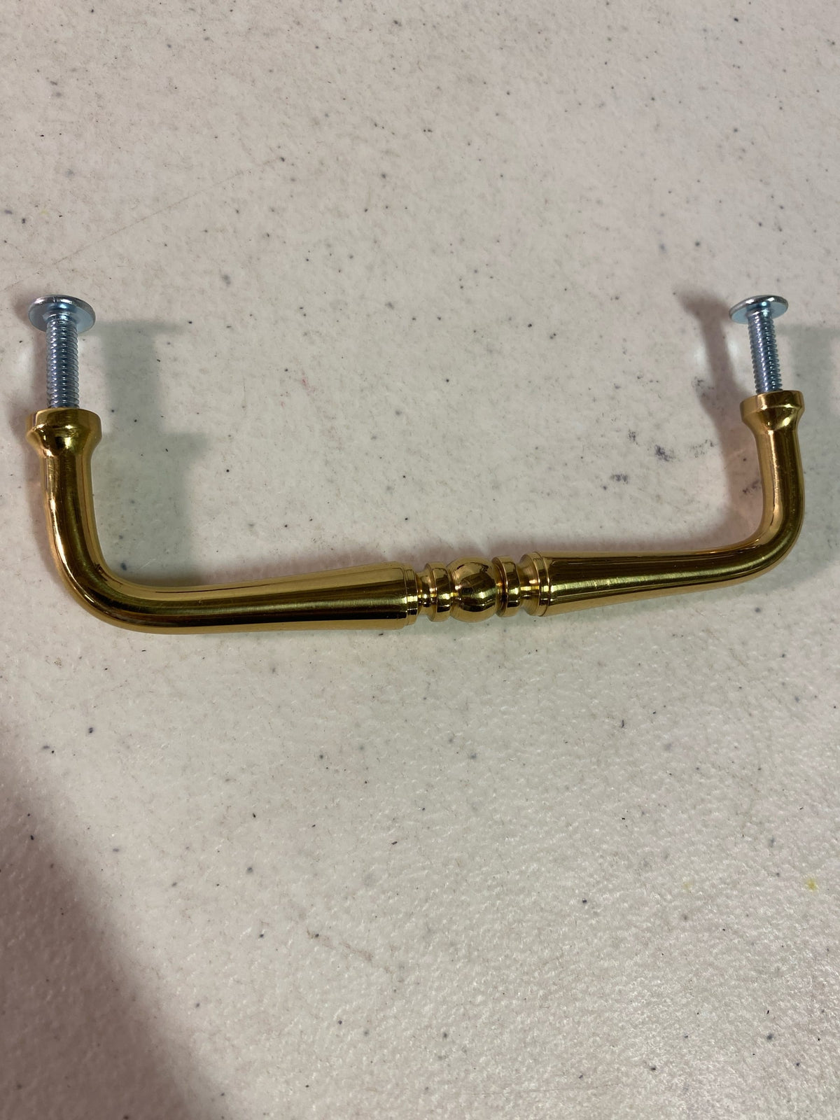Deltana PCT400U3 4-Inch Center to Center Solid Brass Traditional Wire Pull