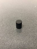 Miseno mckck4069 laurel 11/16" cylindrical cabinet knob - black