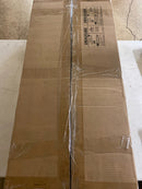 MinkaAire F853-SBR/CL Aviation 3 Blade 60" Indoor Energy Star Ceiling Fan with Remote Included - Soft Brass with Coal Blades