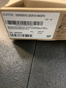Emtek C520HAUS15 Hammered Privacy Door Lever Set from the SELECT Brass Collection with Concealed Screws - Satin Nickel