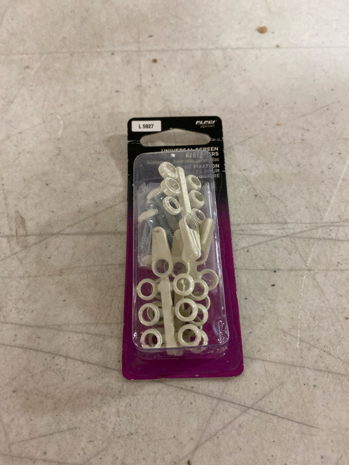Prime-Line L 5927 Universal Stackable Screen Clips Fits Flush to 7/16 In. Diecast Almond (4 Pack)