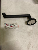 Moen Y5709BL Arlys Wall Mounted Euro Toilet Paper Holder - Matte Black