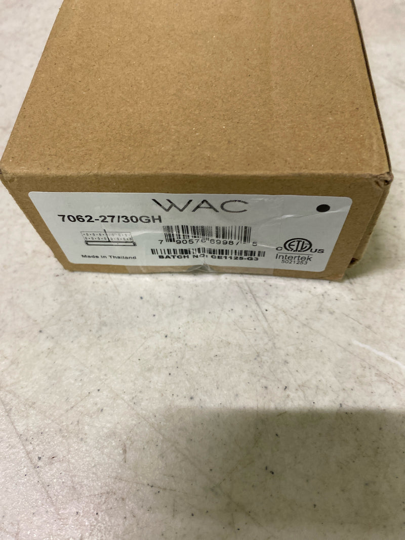 WAC Landscape Lighting, Hardscape 6in LED 12V Strip Light with Quick Release and 2-CCT 2700K-3000K in Graphite