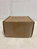 Emtek Dummy Set, Modern Rectangular Rosette, Helios Lever, Oil Rubbed Bronze