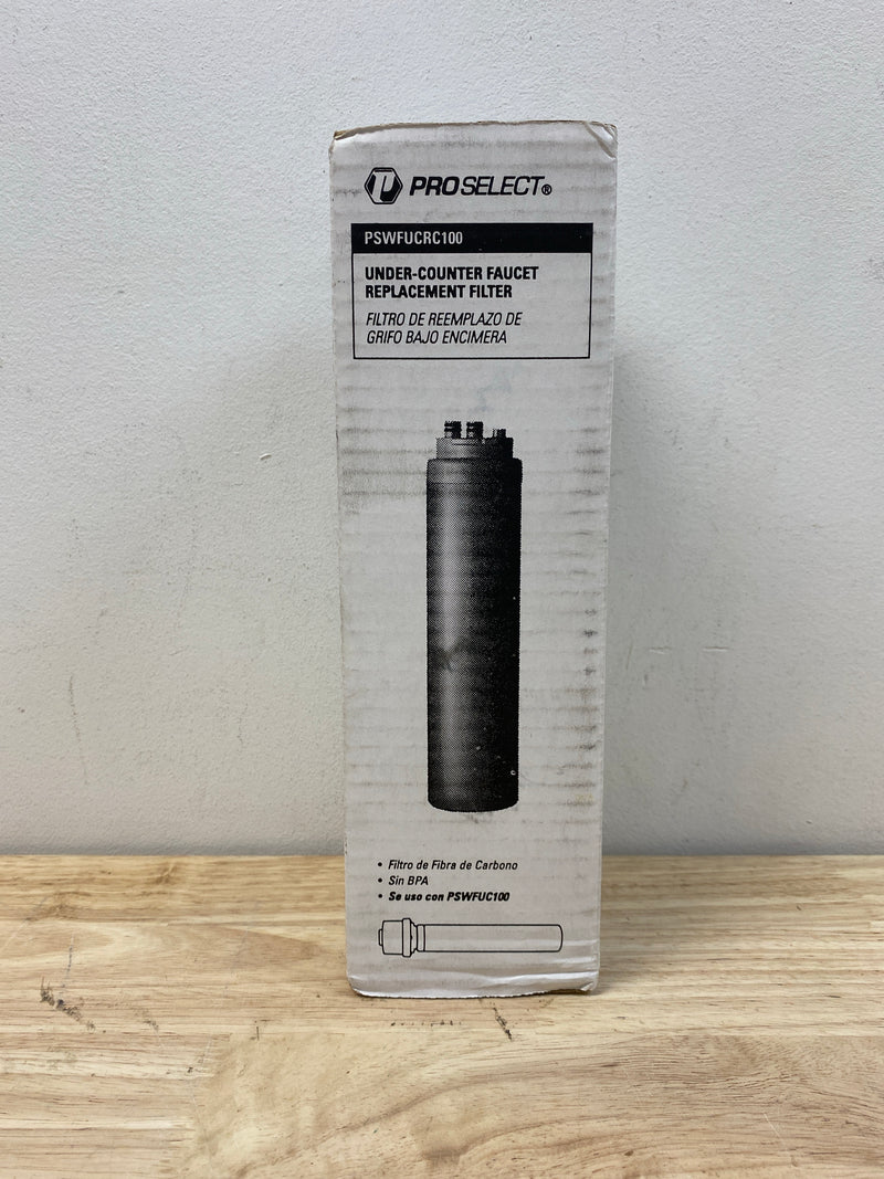 ProSelect PSWFUC100 3/8" Push Fit Under-Counter Faucet Filter with 1.5 GPM Flow Rate - N/A